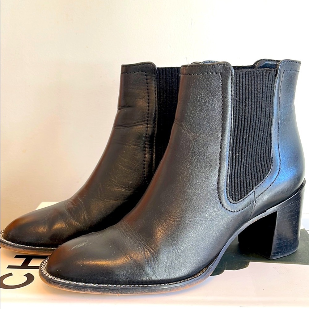 Vince Camuto Black Heeled Boots